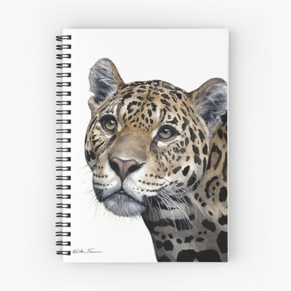Item preview, Jaguar Watercolor Portrait designed and sold by Nickif14.