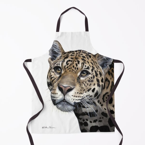 Item preview, Jaguar Watercolor Portrait designed and sold by Nickif14.