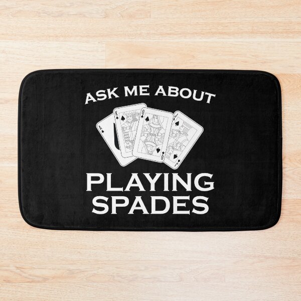Item preview, Funny Card Game Ask Me About Playing Spades product designed and sold by jakehughes2015.
