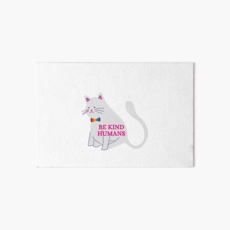 Funny Cat poster Art Board Print