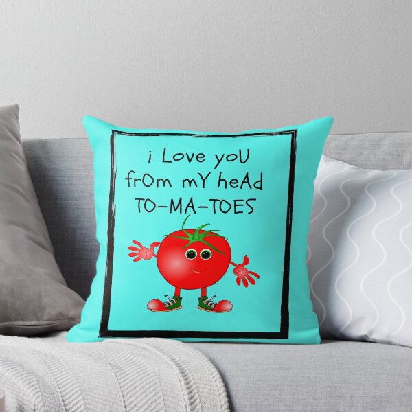 Item preview, I love you from my head TO-MA-TOES designed and sold by Mochaprints.