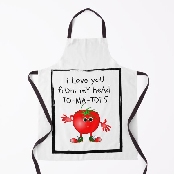 Item preview, I love you from my head TO-MA-TOES designed and sold by Mochaprints.