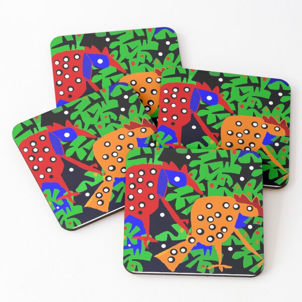 Item preview, RED AND ORANGEBIRDS BY RONYMEX designed and sold by ronymex.