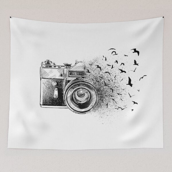 Item preview, Camera and Birds designed and sold by Vargulich.