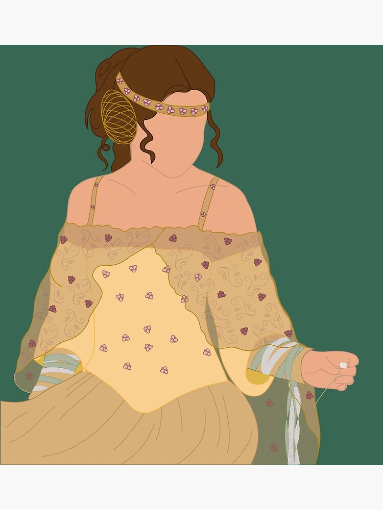 Padme Meadow Dress" Greeting Card for Sale by jaynierowe | Redbubble