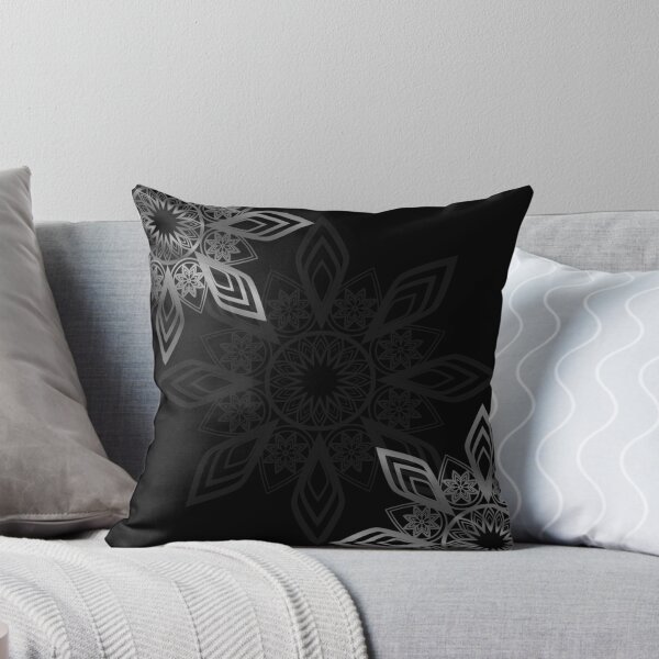 Item preview, Snow flake on a black background designed and sold by Lisa Johnson.