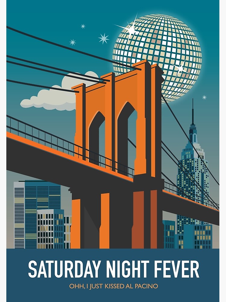 Saturday Night Fever - Alternative Movie Poster by MoviePosterBoy