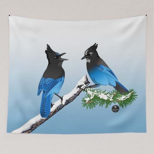 Item preview, Steller's Jay designed and sold by BennuBirdy.