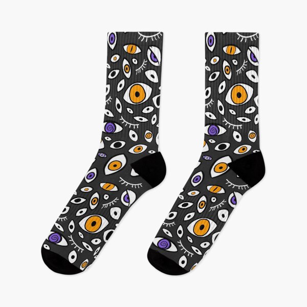 Item preview, eyes - black + orange + purple (halloween!) designed and sold by vastsurge.