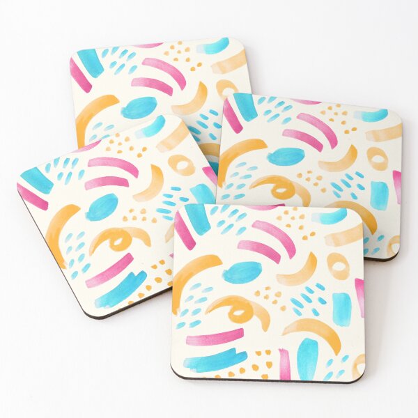 Item preview, Modern Pastel Abstract Watercolor Pattern designed and sold by maryjanekush.