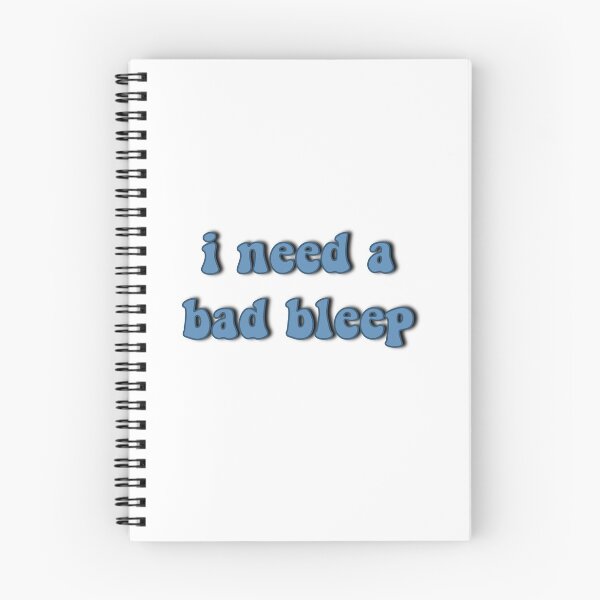 Item preview, “i need a bad bleep” blue designed and sold by Sandy005.