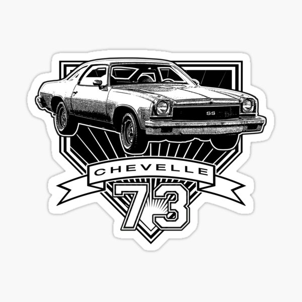 1973 Chevelle Sticker
