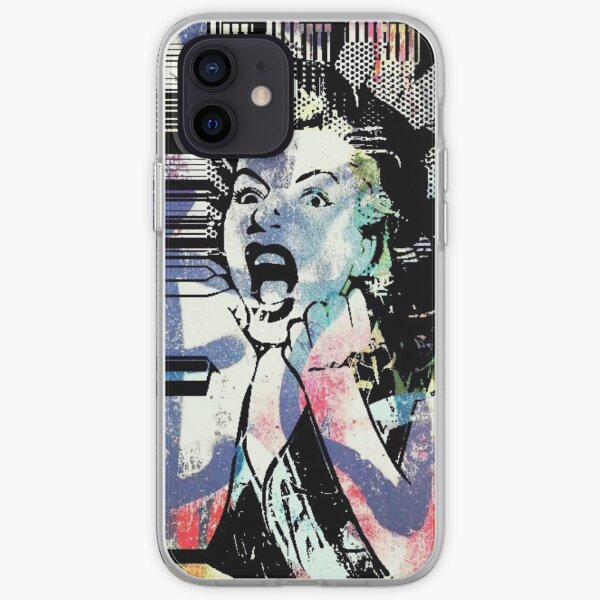 Urban Renegade. Graffiti lady. iPhone Soft Case