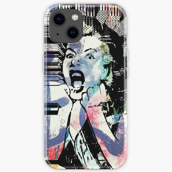 Urban Renegade. Graffiti lady. iPhone Soft Case