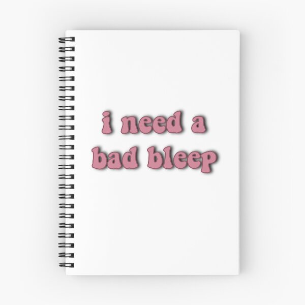 Item preview, “i need a bad bleep” pink designed and sold by Sandy005.