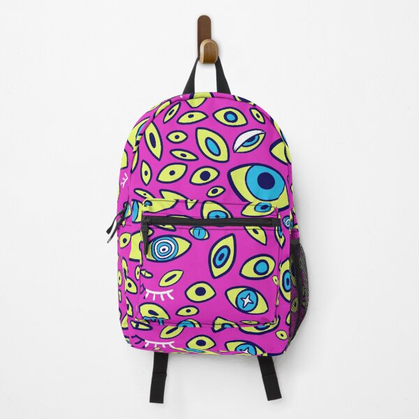 Item preview, eyes - neon pink + yellow + blue designed and sold by vastsurge.