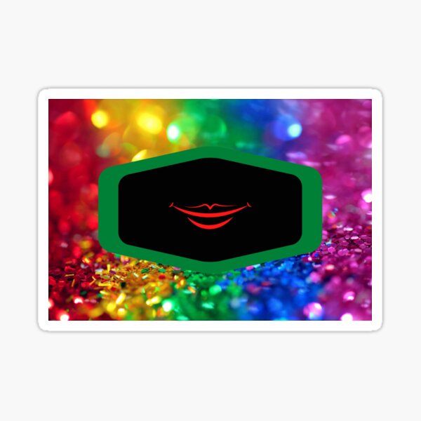 Smile poster Sticker