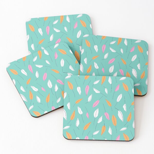 Item preview, Neon leaves pattern designed and sold by Aysel's Designs.