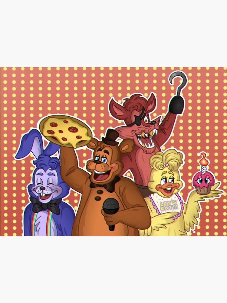 Five Nights At Freddy's Birthday Postcard for Sale by artenigmaa