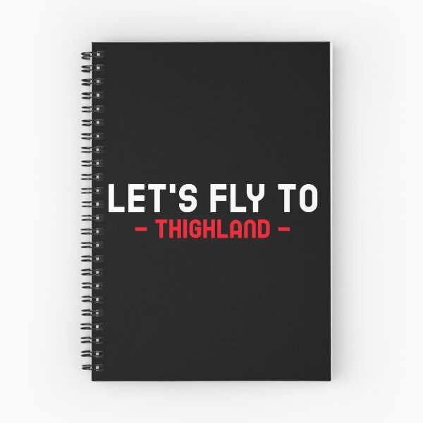 Item preview, Let's Fly to Thighland designed and sold by MoonsmileProd.