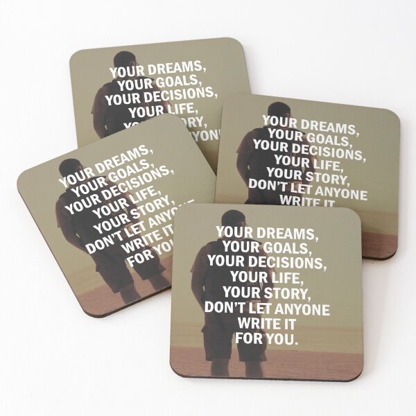 Item preview, Don't let anyone write for you your dreams, goals, decisions and story. designed and sold by Billionaire Vitamins.