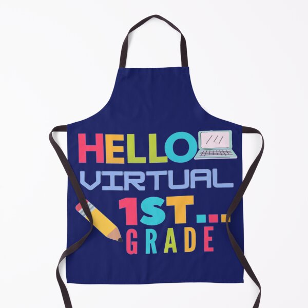 Item preview, Funny Hello Virtual 1st Grade Gift Back to School 2020 designed and sold by yoca44.