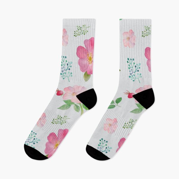 Item preview, Watercolor Flowers Pattern designed and sold by SamuraiKate.