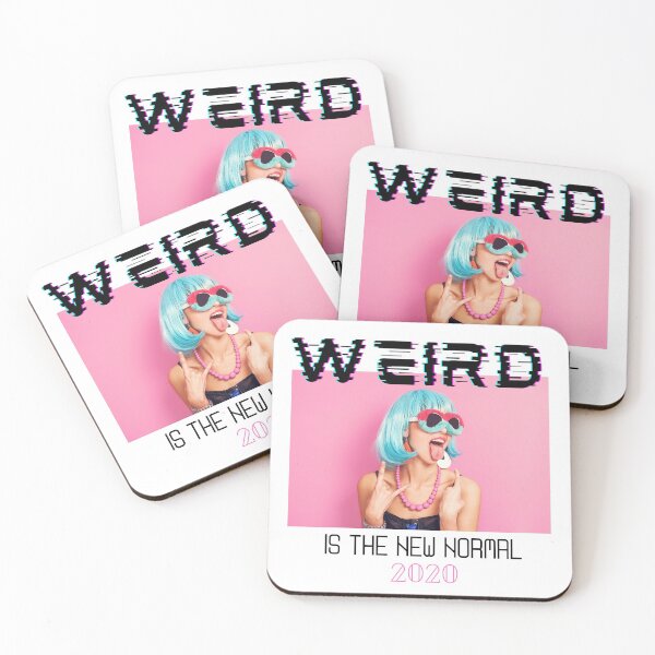 Item preview, Weird is the new normal sticker part 6 designed and sold by Iambellanova.