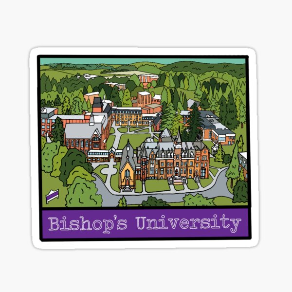 Bu Campus Bishop S Sticker By Stickinthevibes Redbubble