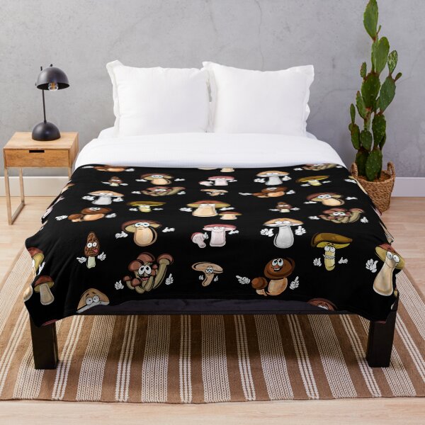 Item preview, Cute Autumn Wild Mushroom Cartoon Characters designed and sold by VyckieG.