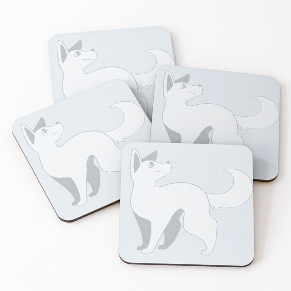 Item preview, Cute Silver Dog designed and sold by PanfriedArtShop.