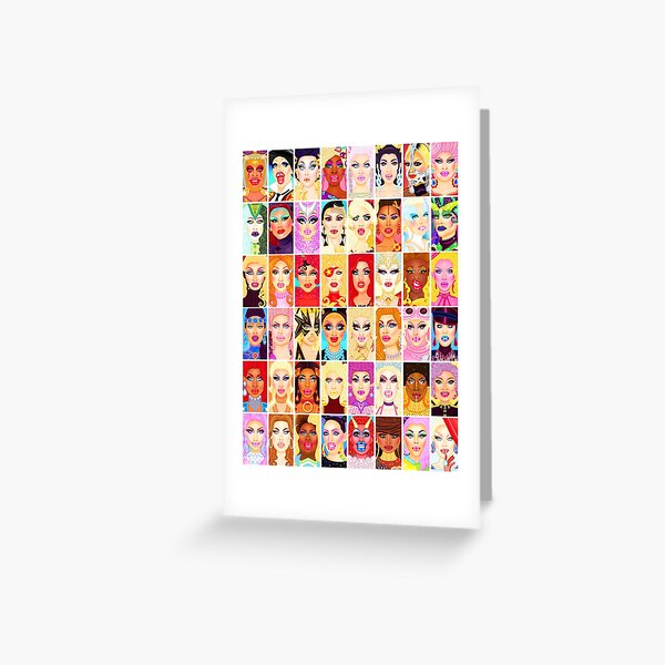 DRAG QUEEN ROYALTY Carte de vœux