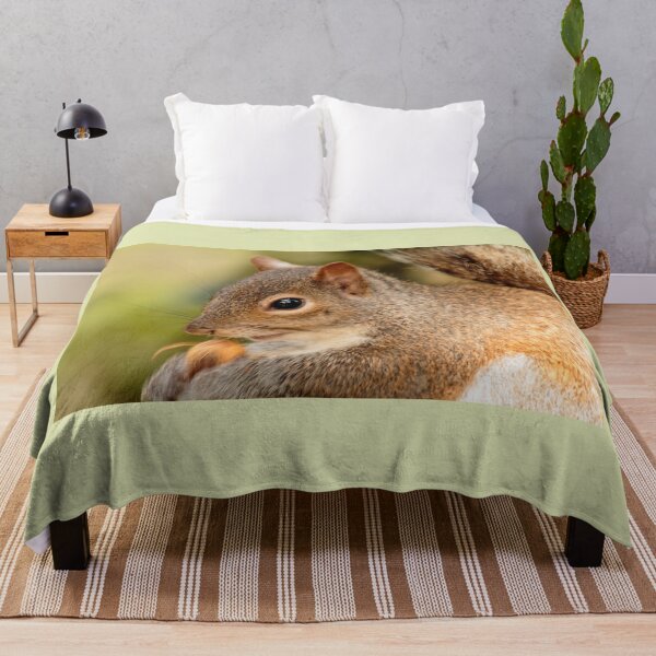 Item preview, Macro of Squirrel eating a nut designed and sold by KbytesOfJax Outdoor and Nature.
