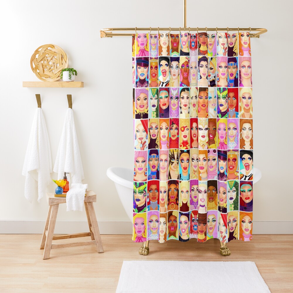 DRAG QUEEN ROYALTY Shower Curtain