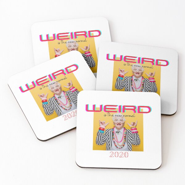 Item preview, Weird is the new normal sticker part 7 designed and sold by Iambellanova.