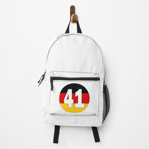 Item preview, Number 41 with Germany flag on the background designed and sold by AllShirts21.