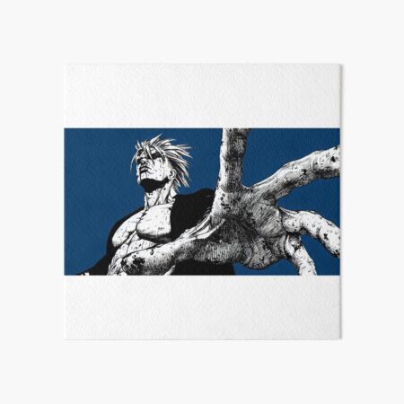 Wallman Jirou The Wallman Art Board Print By Badassmanga Redbubble