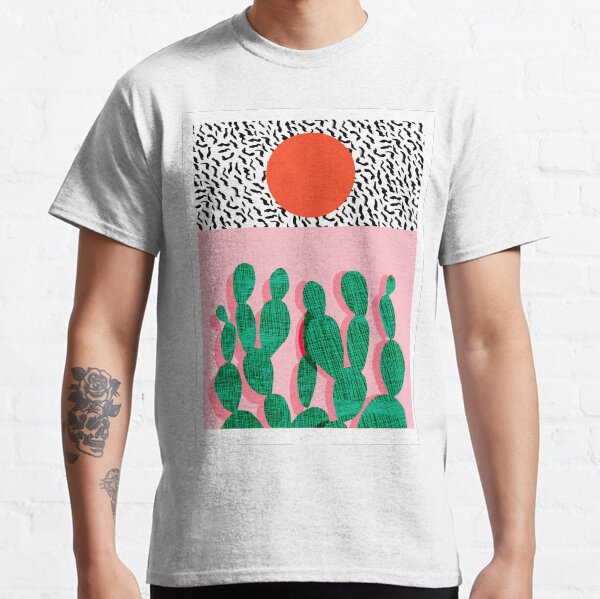 Spazz - throwback memphis 1980s style retro vintage texture illustration decor design style hipster Classic T-Shirt