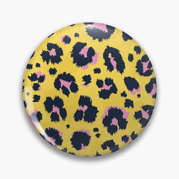 Item preview, yellow pink Leopard Print designed and sold by Boutique-Chic.