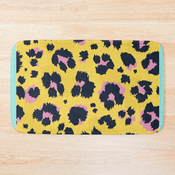 Item preview, yellow pink Leopard Print designed and sold by Boutique-Chic.