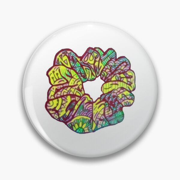 Item preview, Colorful Scrunchie Zentangle designed and sold by dati2328.