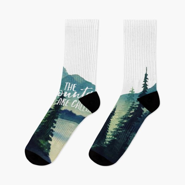 Item preview, The Mountains are Calling designed and sold by Laura Lise Wong.
