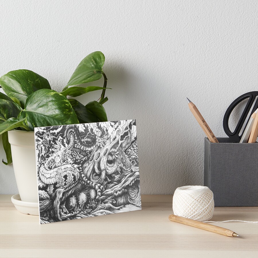 Item preview, Art Board Print designed and sold by MrFinn76Art.