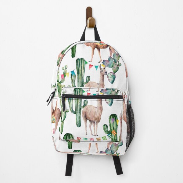 Item preview, Watercolor Llama and Cactus designed and sold by Laura Lise Wong.
