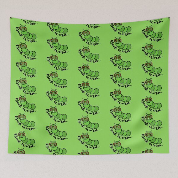 Item preview, Book Worm worm design :) designed and sold by Rocky Designs.
