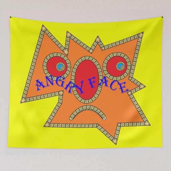 Item preview, Angry face designed and sold by Dream Wear.