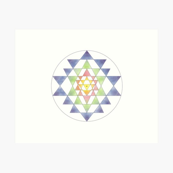Item preview, Sri Yantra 10 designed and sold by Sri Yantra Art.