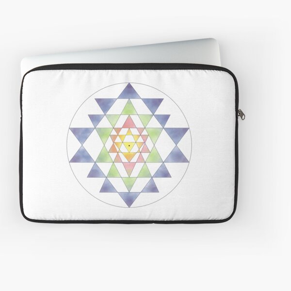 Sri Yantra 10 Laptop Sleeve