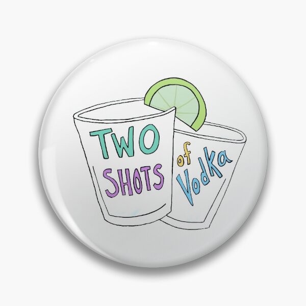 Item preview, two shots of vodka designed and sold by nicolerussell.