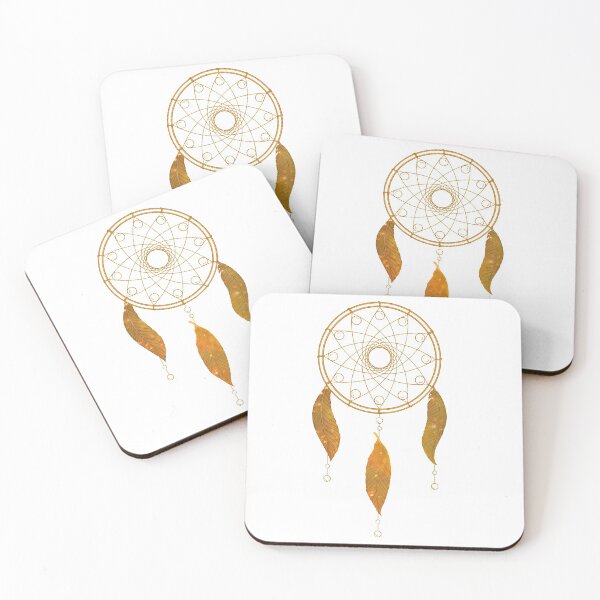 Item preview, Dreamcatcher Dream Chaser Gold designed and sold by beccaaxon.